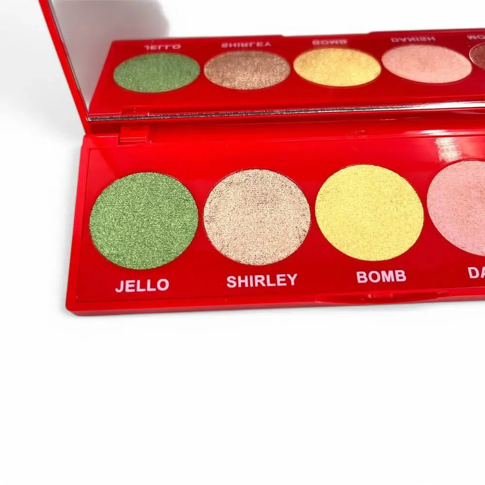 Lime Crime Wet Cherry Wild Metallics Eyeshadow Palette Eye Shadow